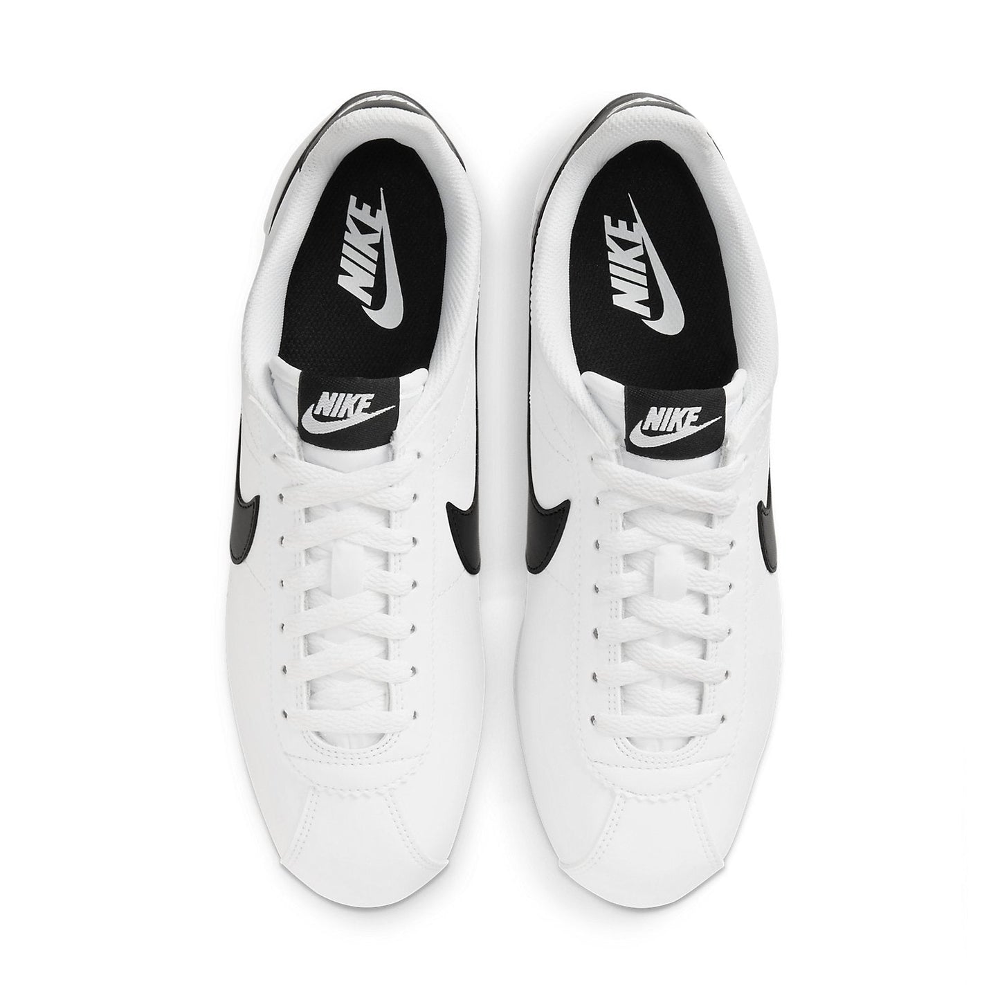 (WMNS) Nike Classic Cortez Leather 'White Black' 807471-101