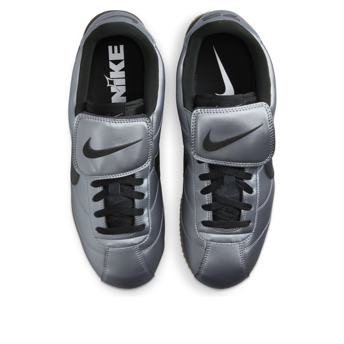 Nike Cortez Leather SE 'Metallic Cool Grey Black' HQ3490-099