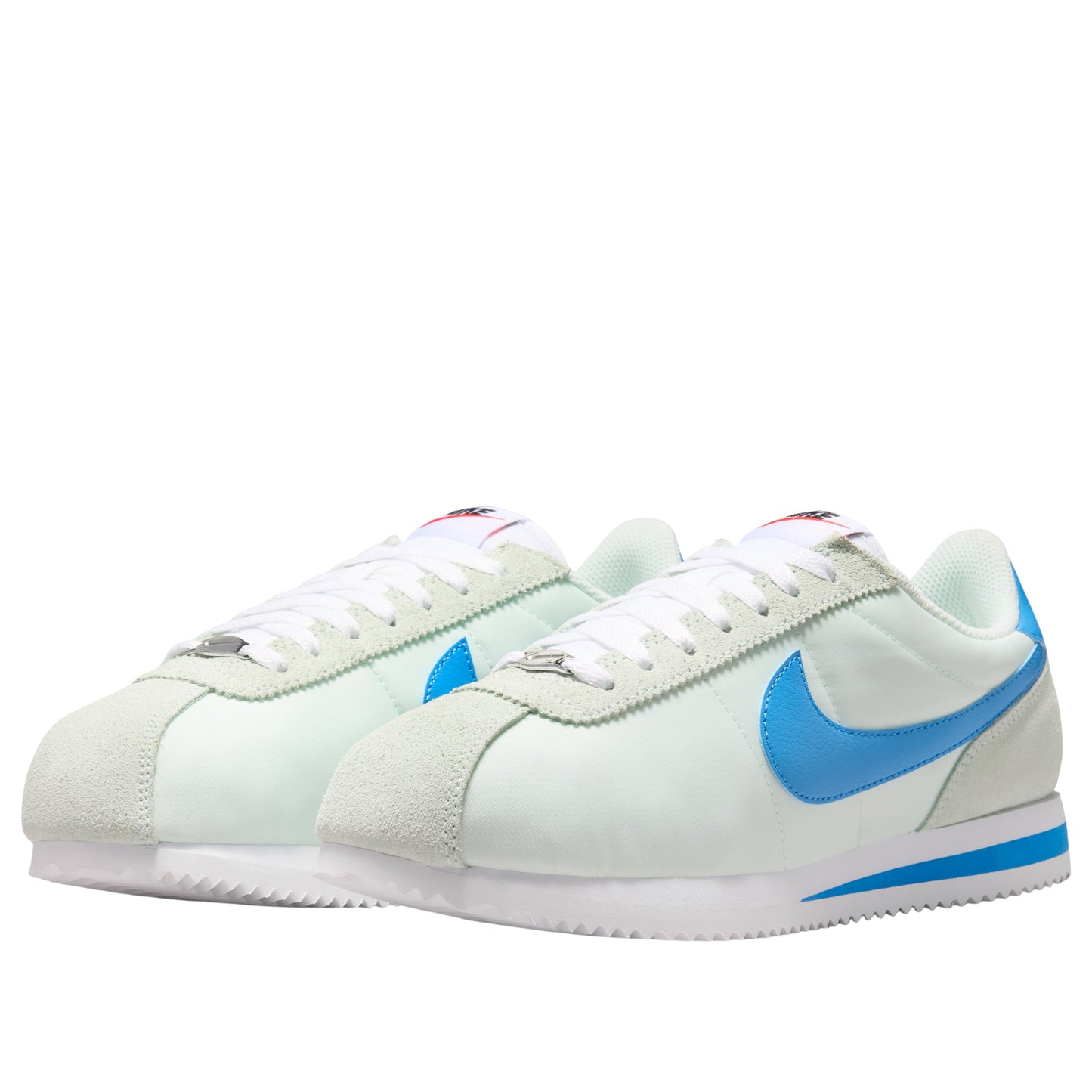 (WMNS) Nike Cortez Textile 'Barely Green White Safety Orange' DZ2795-304