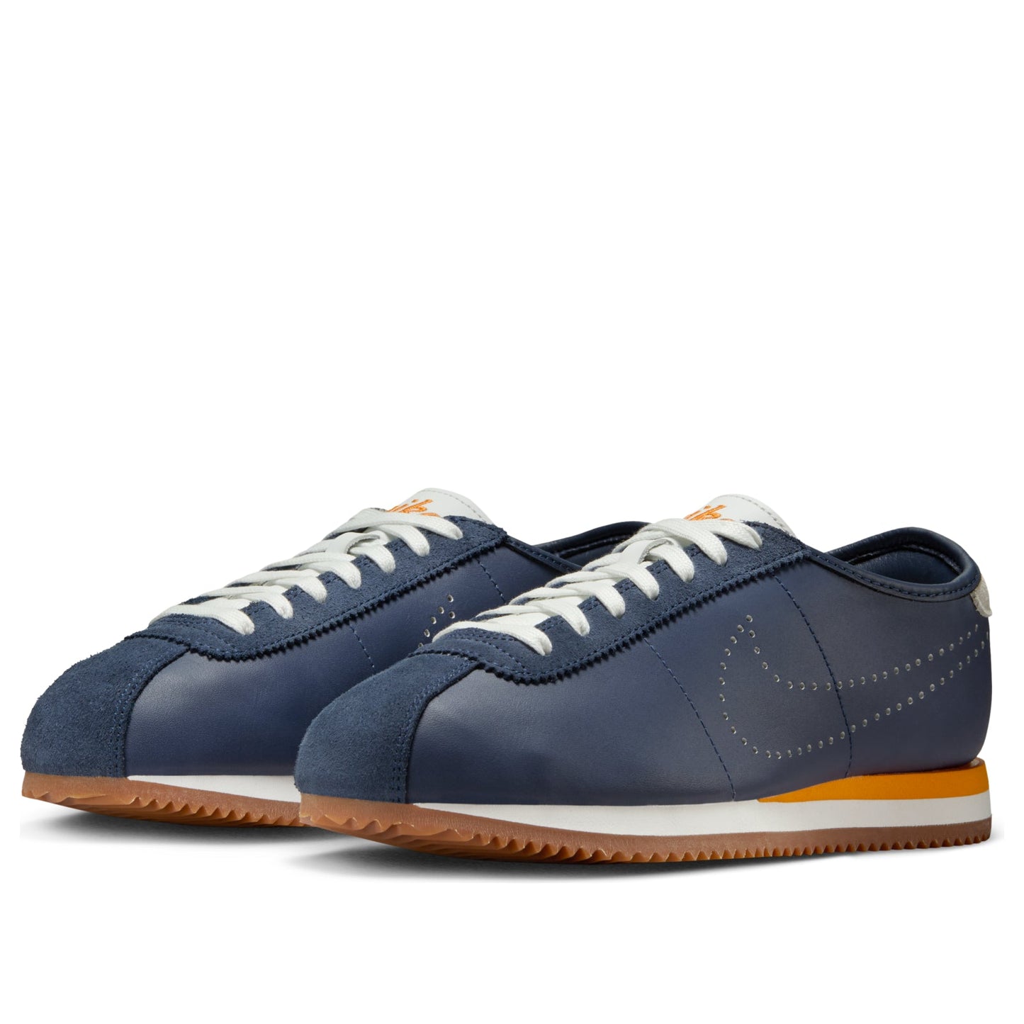 (WMNS) Nike Cortez Leather 'Midnight Navy Bright Ceramic Gum' HQ1841-400