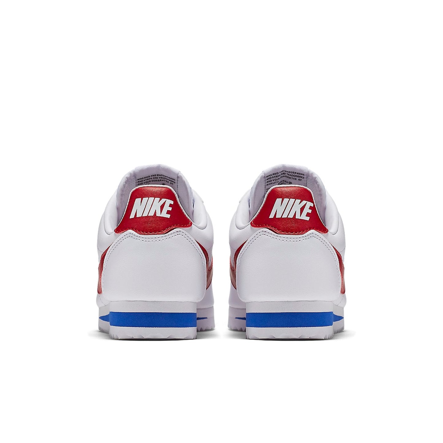 (WMNS) Nike Classic Cortez Leather 'White Red' 807471-103