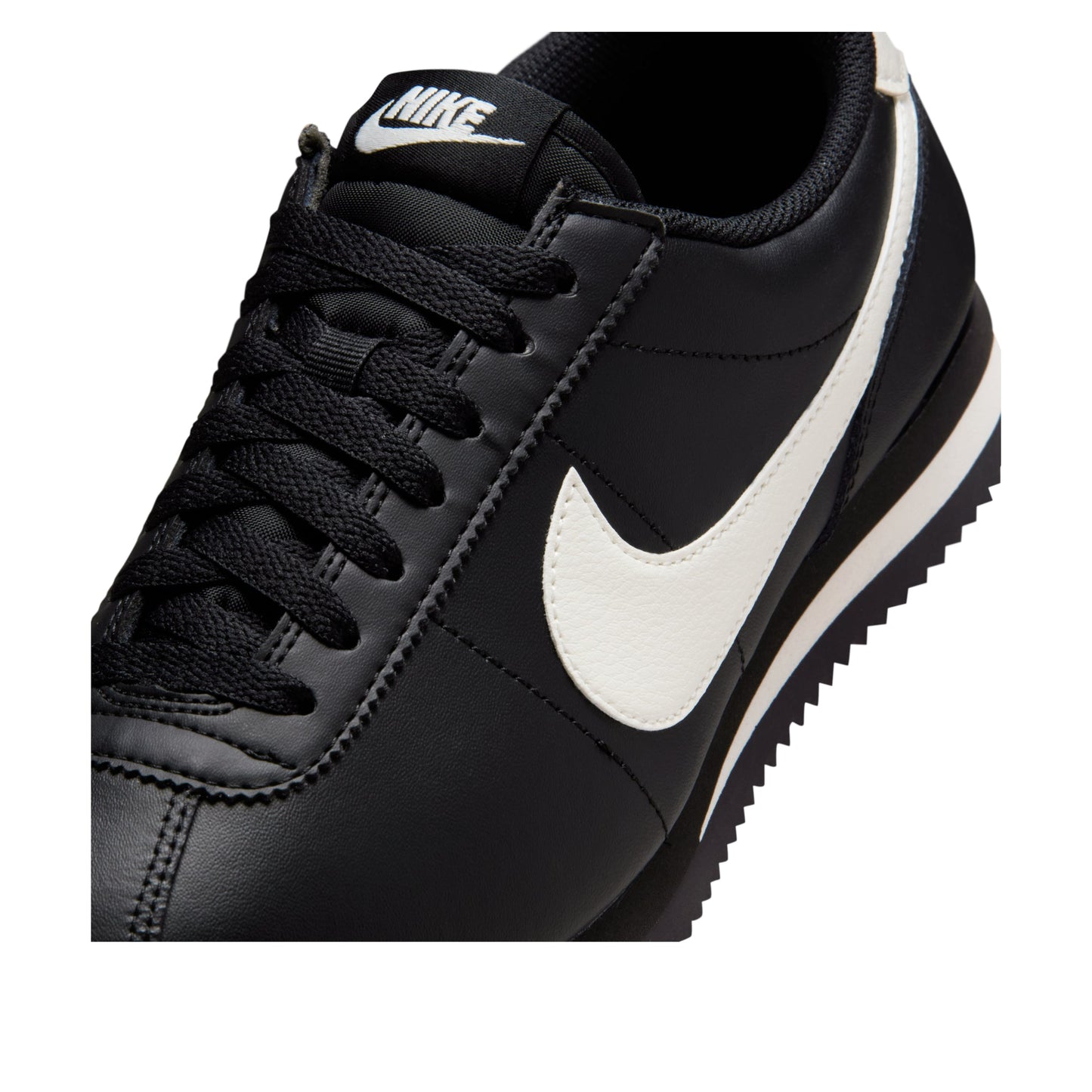 (WMNS) Nike Cortez Leather 'Black Pale Ivory' DN1791-006