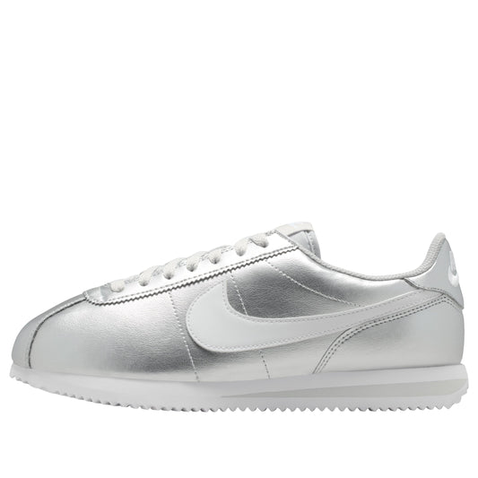 (WMNS) Nike Cortez 'Metallic Silver Grey Fog White' IR0042-001